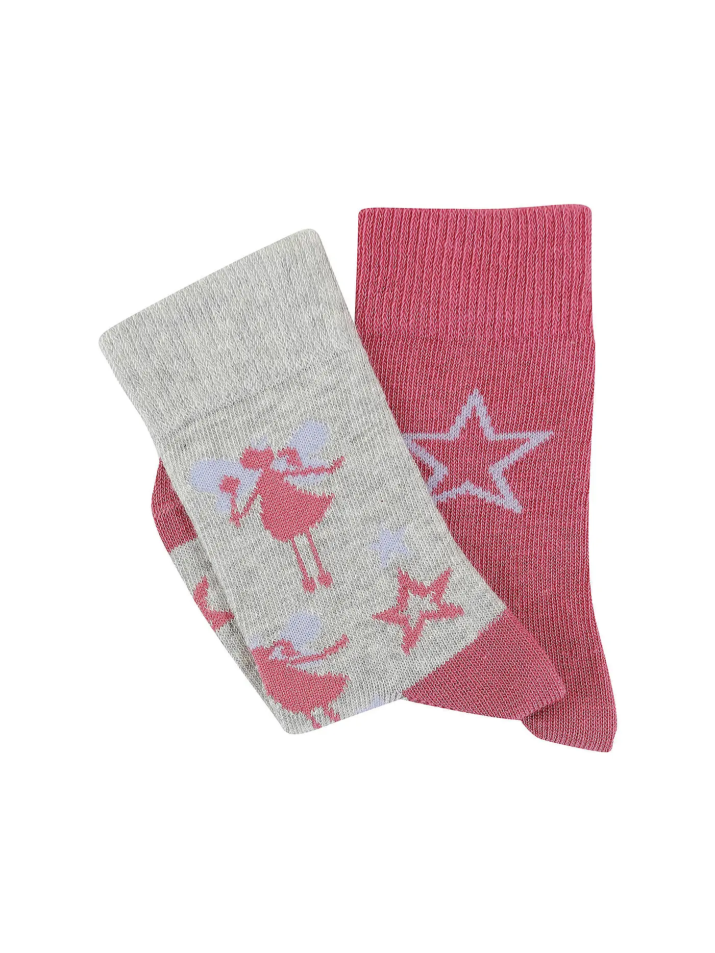 CAMANO | Mädchen Socken 2er Pkg rot | 